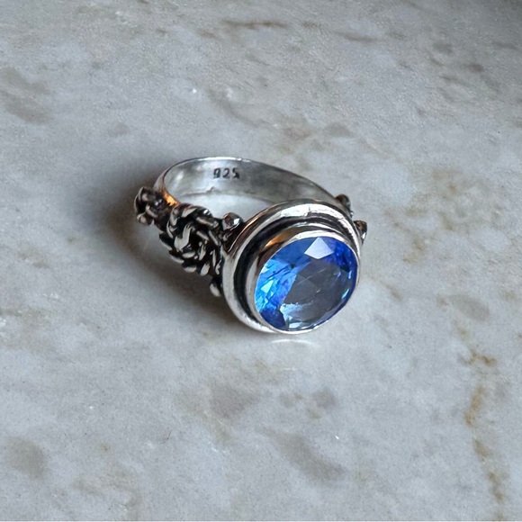 NWOT Sundance Seafarer Ring Tanzanite Sterling Silver
